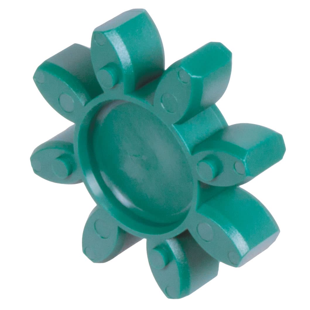 Spider (coupling insert) backlash-free 64 Shore D green size 28 outside diameter 65mm