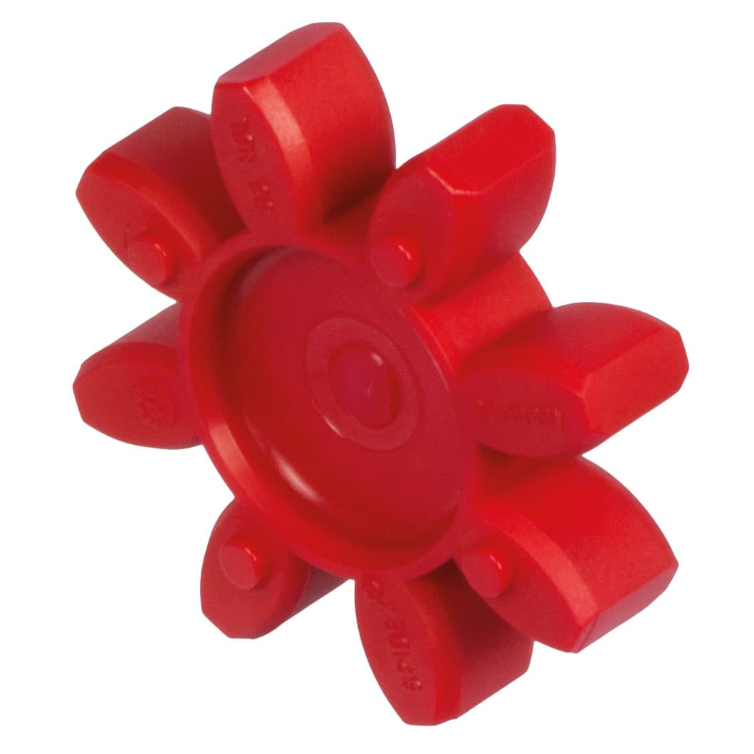 Spider (coupling insert) backlash-free 98 Shore A red size 24 outside diameter 55mm