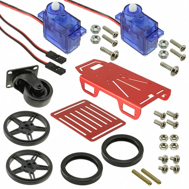 Adafruit Industries LLC 2939 — MINI ROBOT ROVER CHASSIS KIT