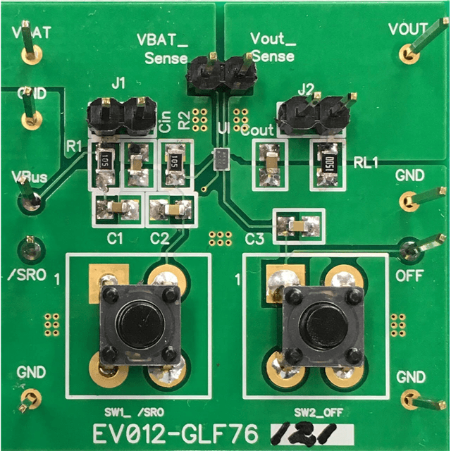 GLF Integrated Power EV012-GLF76121 — EVAL BOARD FOR GLF76121