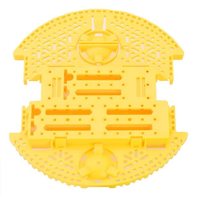 Pololu 3514 — ROMI CHASSIS BASE PLATE - YELLOW
