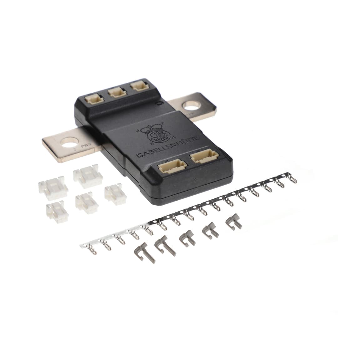 Isabellenhuette USA KIT - IVT-S-100-U0-I-CAN1-12/24 W/ CONNECTOR — CURRENT SENSOR SHUNT 100A
