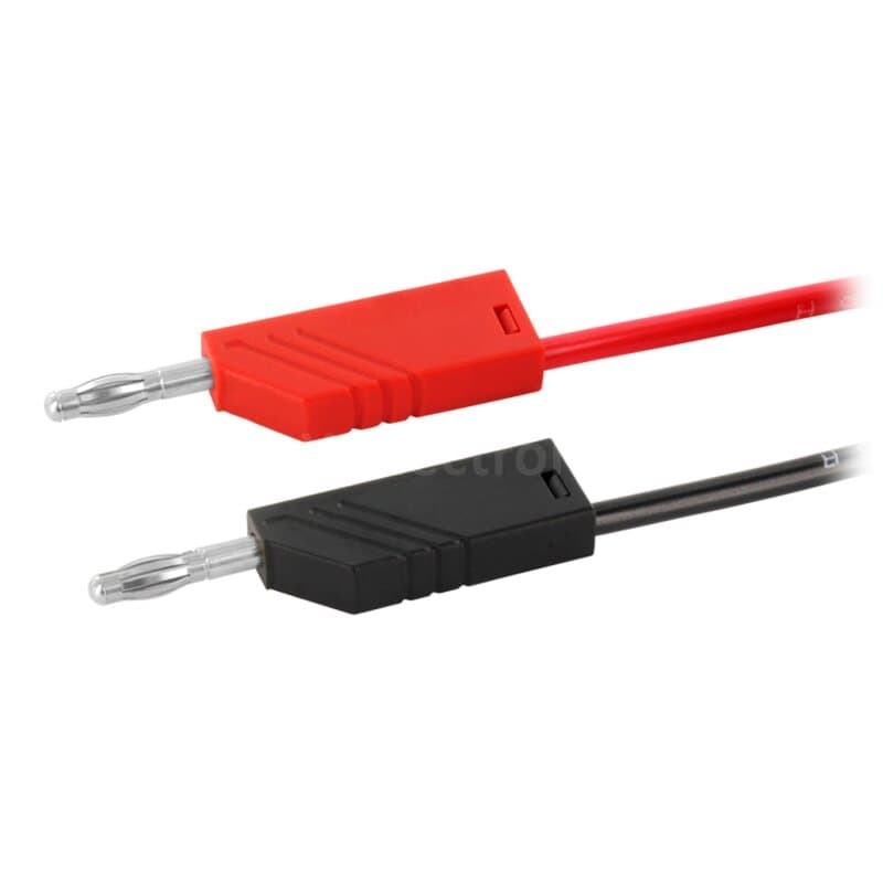 Hirschmann MLN 25/2,5 RS Messleitung 2,5mm² 0,25m Paar rot/schwarz