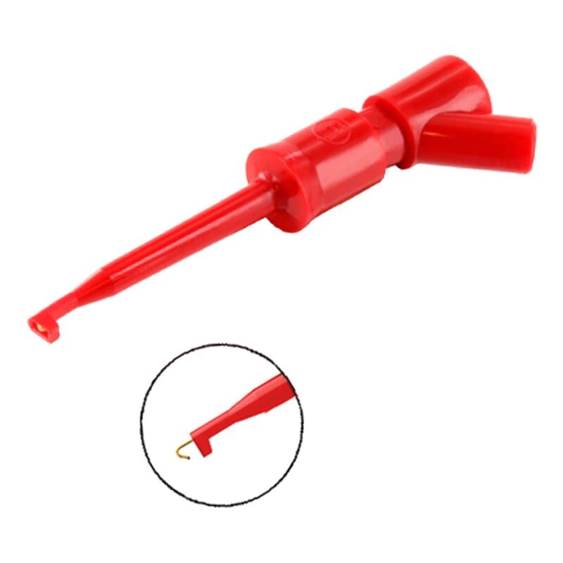 Hirschmann KLEPS 2 BU RT Miniatur-Klemmprüfspitze rot