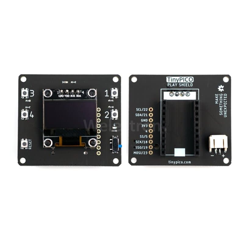 CrowdSupply 5 Shield Pack für Tinypico + Alle Header