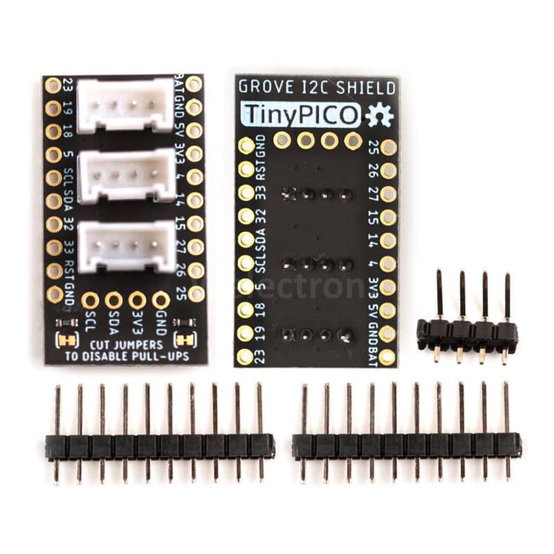 CrowdSupply 5 Shield Pack für Tinypico + Alle Header