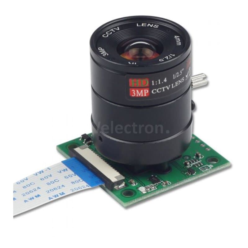Arducam B0153 NOIR 8MP Sony IMX219 camera module with CS lens 2718 for Raspberry Pi 4/3B+/3