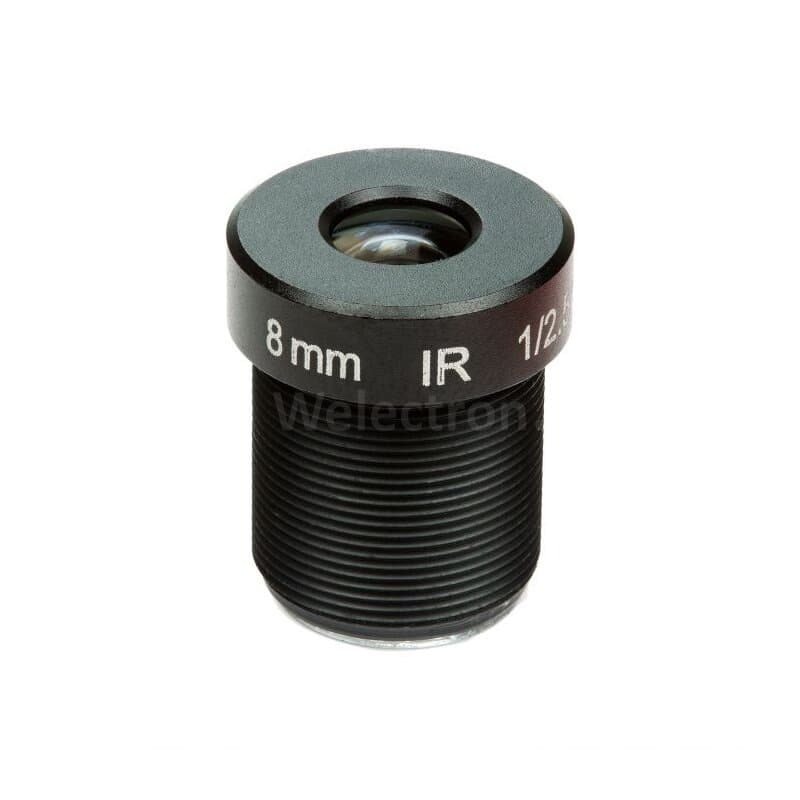 Arducam LN002 1/2.5"" M12 Mount 8mm Focal Length Camera Lens M2508ZH02