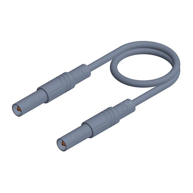 Hirschmann MLS GG 50/2,5 GR Sicherheitsmessleitung gerade 2,5mm² 0,50m grau