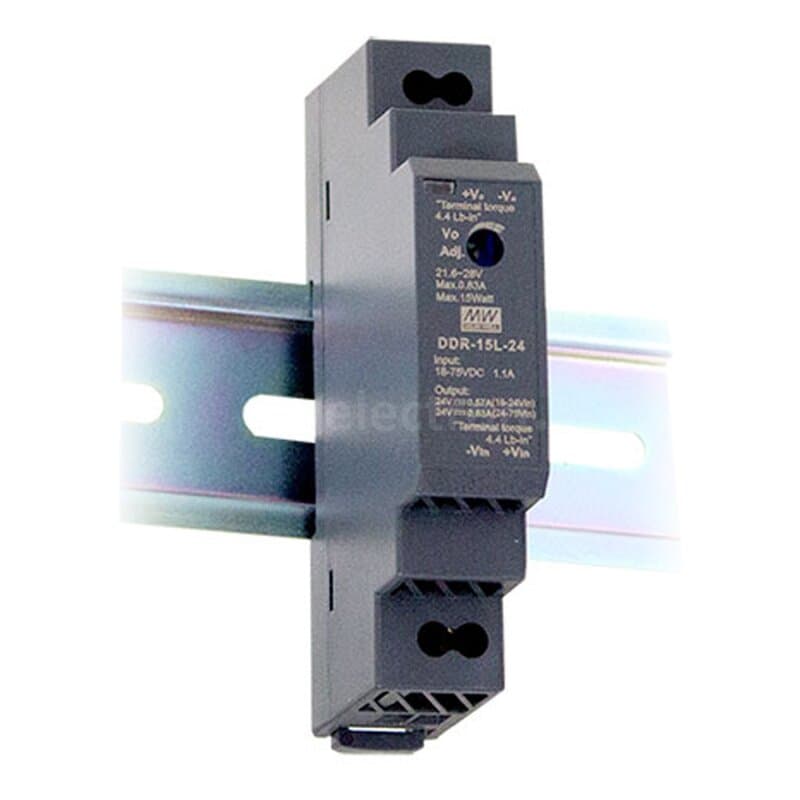 Meanwell DDR-15L-24 DC/DC Wandler 24V / 0,63A