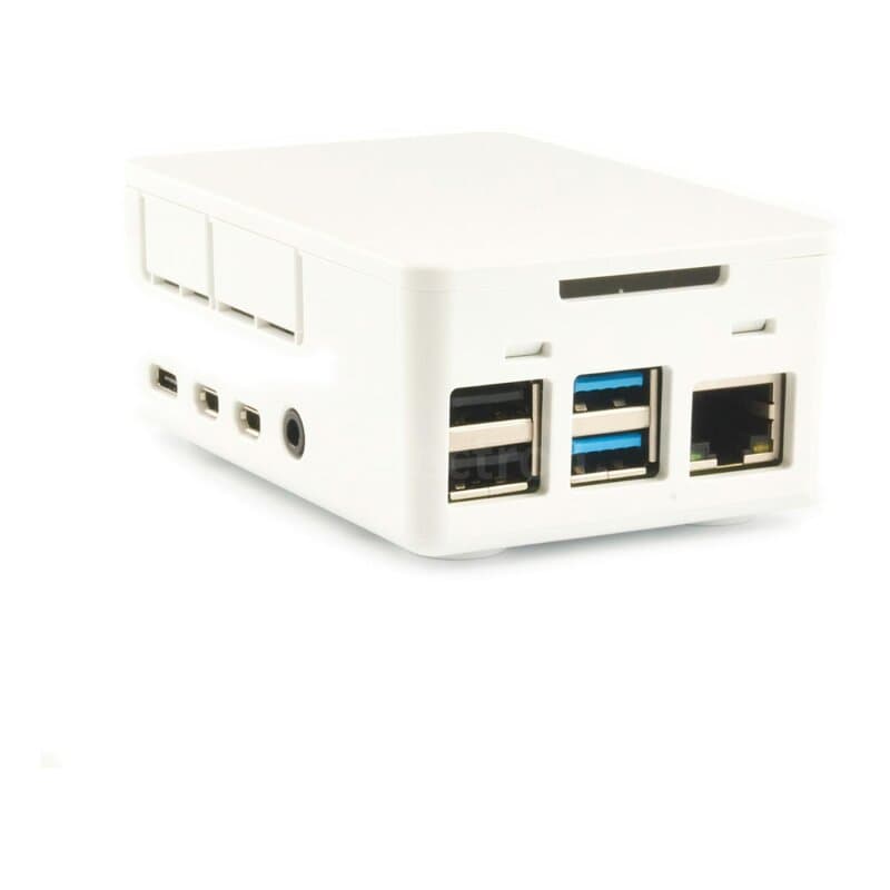 HighPi Raspberry Pi 4 Gehäuse weiß