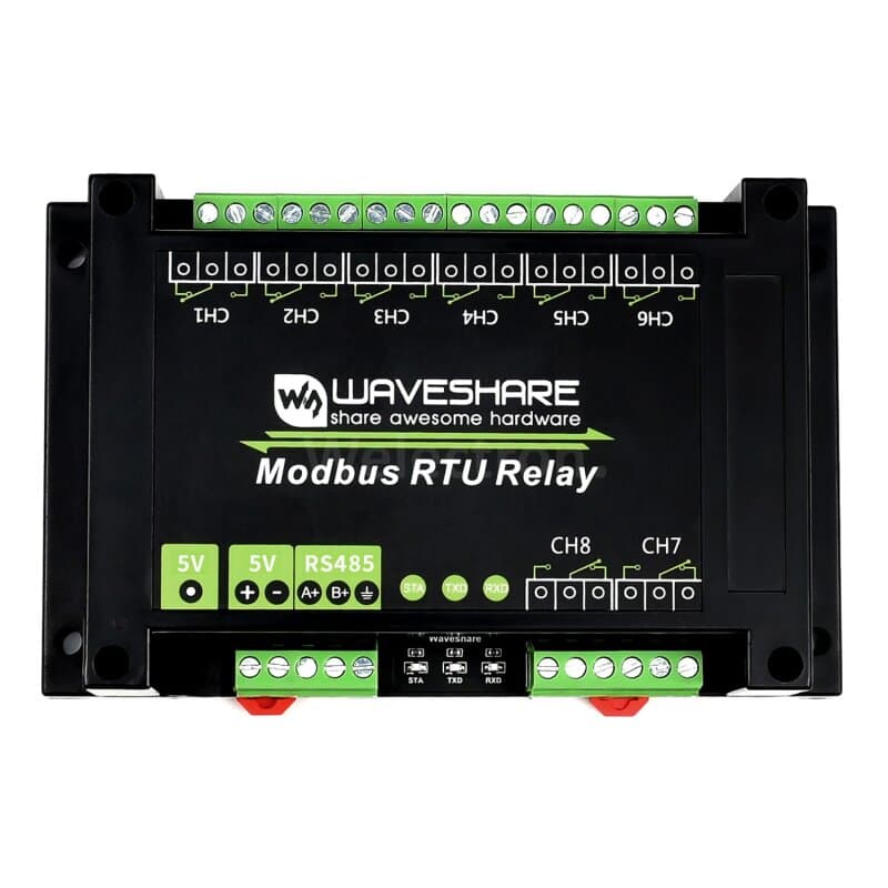 Waveshare 17658 Modbus RTU Relay (EU)