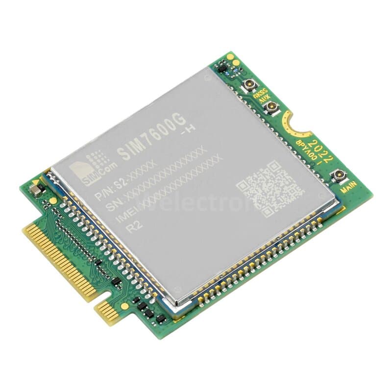 SIMCOM SIM7600G-H-M.2 4G LTE Cat-4 M.2 Modul