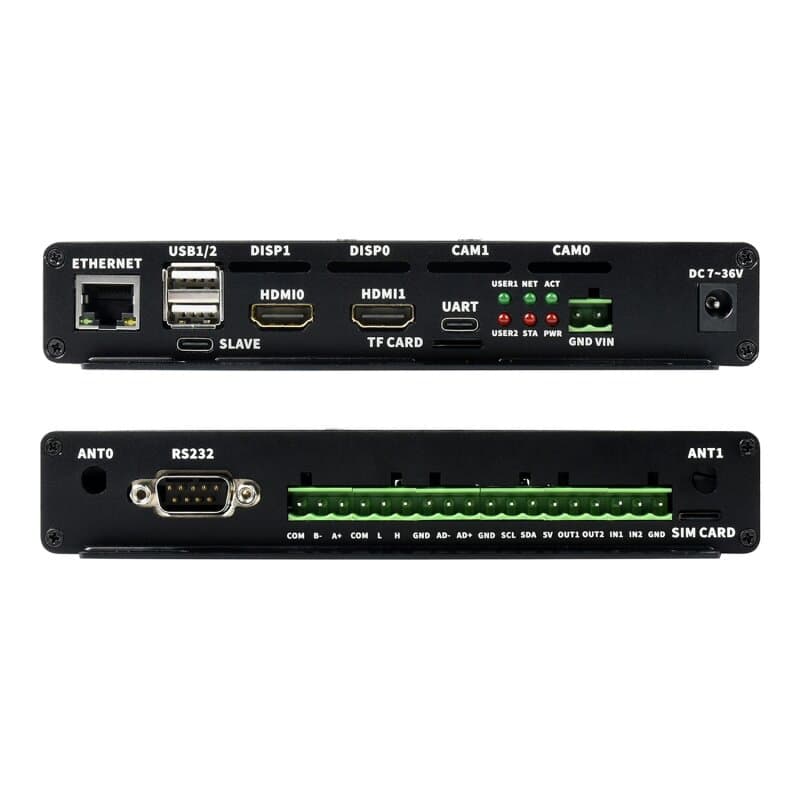 Waveshare 20897 CM4-IO-POE-4G-BOX-Acce-A-EU (4G)