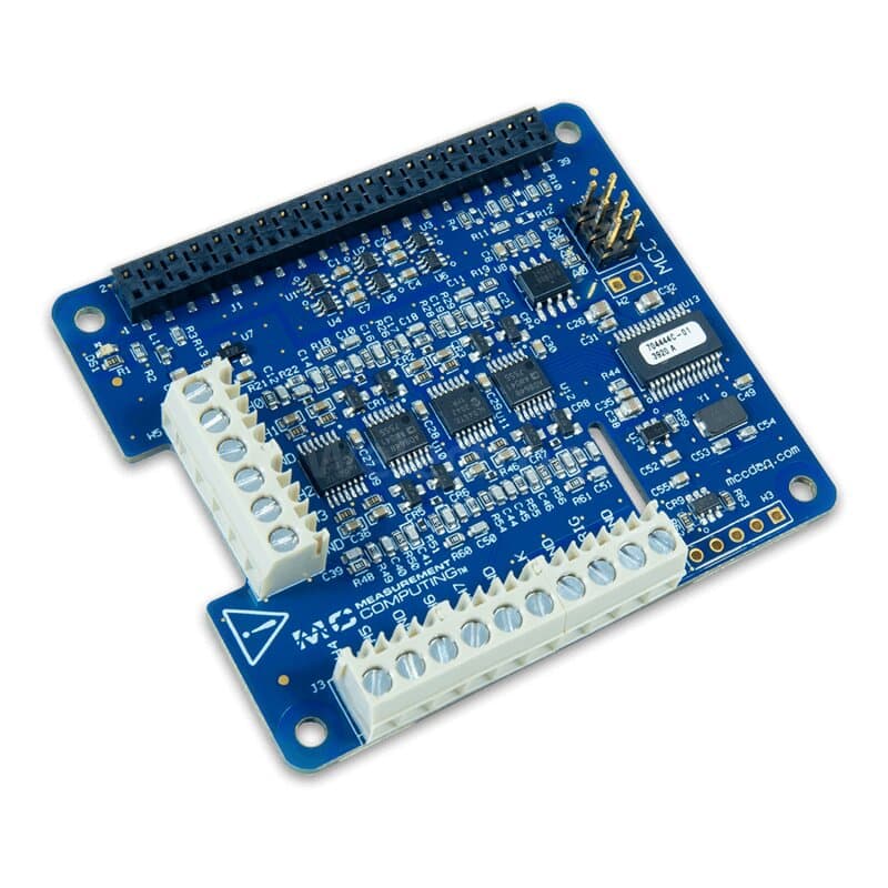 Digilent MCC 118 Voltage DAQ HAT für Raspberry Pi (8 CH 14-bit)