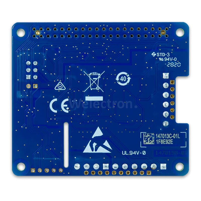 Digilent MCC 118 Voltage DAQ HAT für Raspberry Pi (8 CH 14-bit)