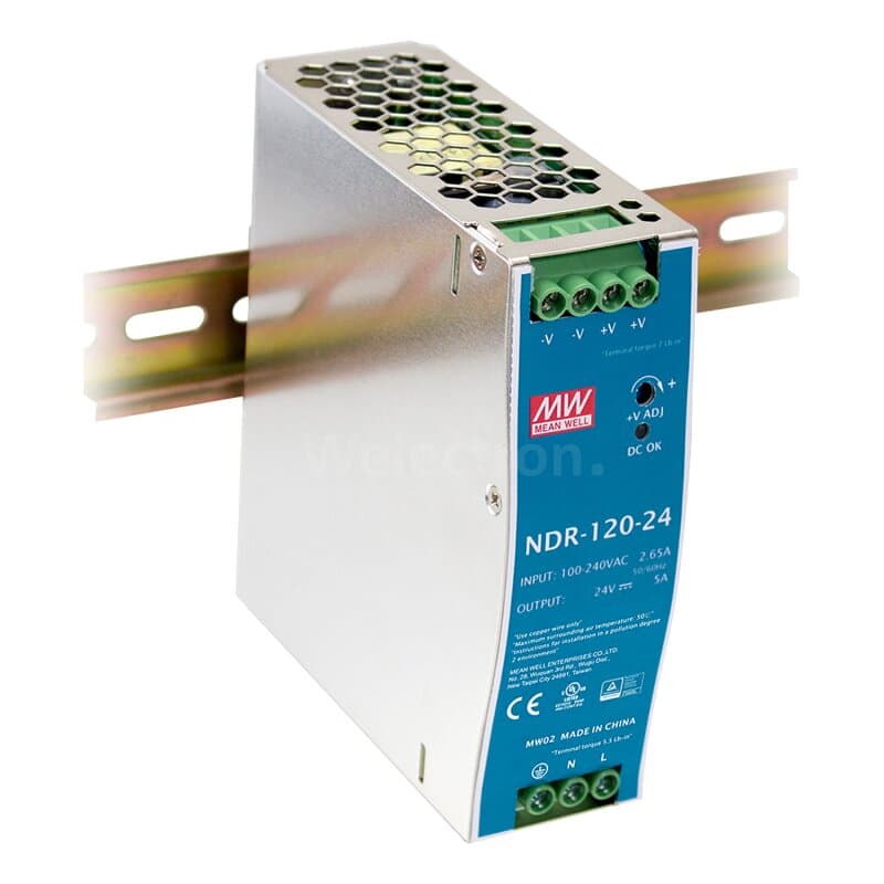 Meanwell NDR-120-12 Hutschienen-Schaltnetzteil 12V / 10A