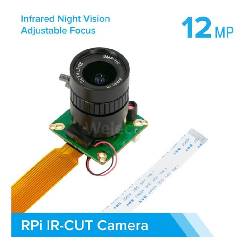 Arducam B0270 High Quality IR-CUT Camera for Raspberry Pi