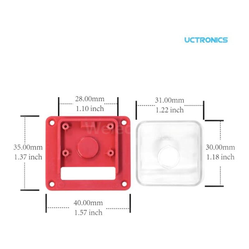 Arducam U6268 Raspberry Pi Case Bundle for IMX519 16MP Autofocus Camera Module
