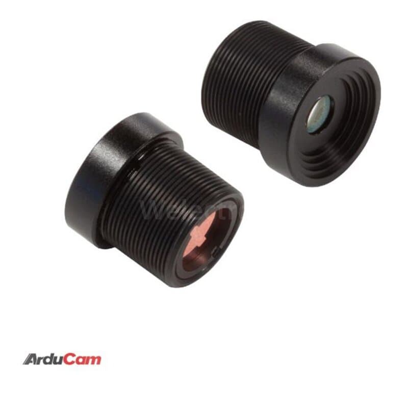 Arducam LN077 1/1.8'' 4K 12mm Low Distortion M12 Lens for OS08A10,OS08A20 and more image sensors with large optical format