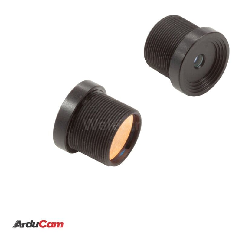 Arducam LN078 1/1.8'' 4K 8.5mm Low Distortion M12 Lens for OS08A10,OS08A20 and more image sensors with large optical format