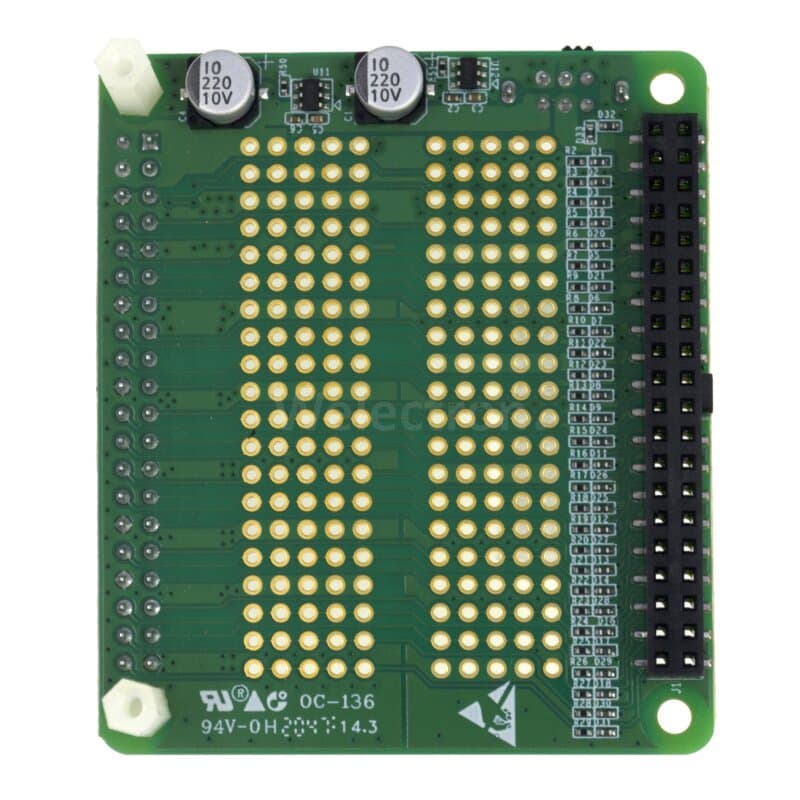 Edatec Pi400PROT-R 40-poliger E/A-Schutz für Pi400, Rainbow-Kabel