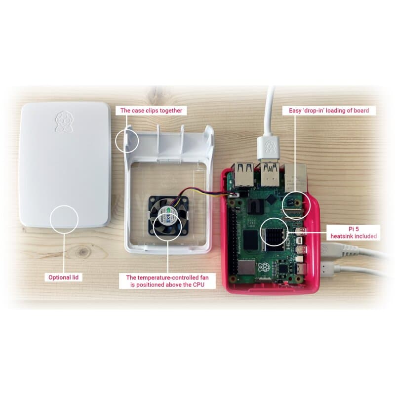 Raspberry Pi 5 (8 GB) Official Kit
