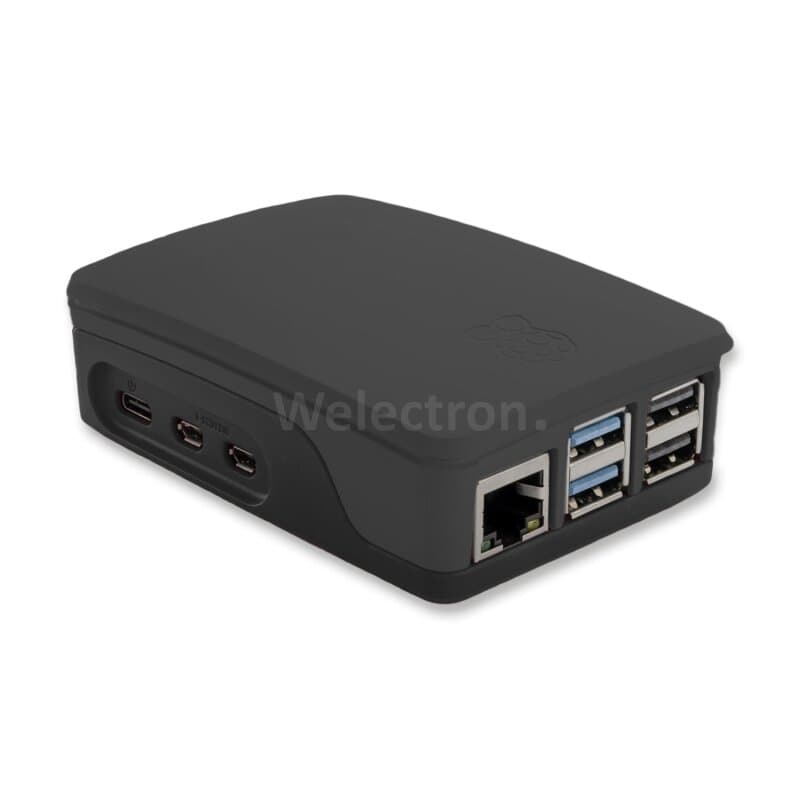 Offizielles Raspberry Pi 5 Gehäuse schwarz/grau