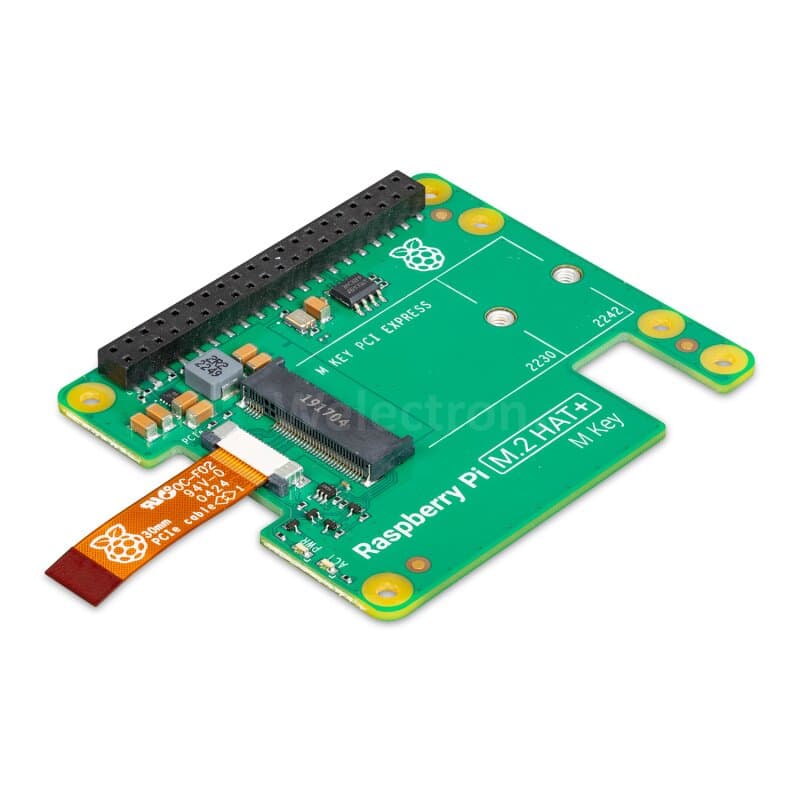 Offizielles Raspberry Pi M.2 HAT+ für Pi 5