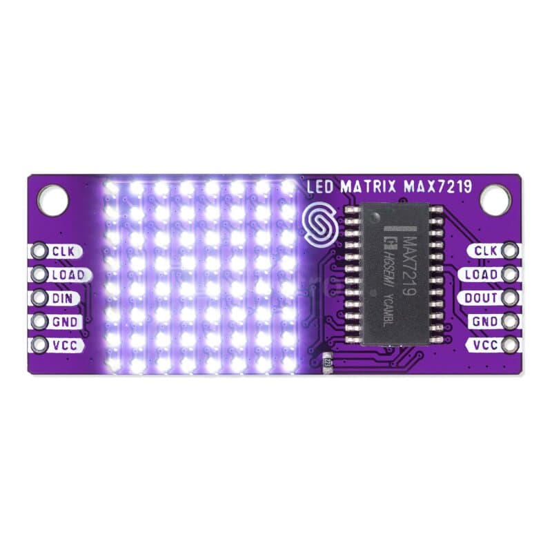 Soldered 333151 8x8 LED-Matrix weiß MAX7219