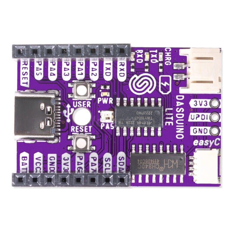 Soldered 333225 Dasduino LITE mit Buchsenleisten (ATTiny1604)