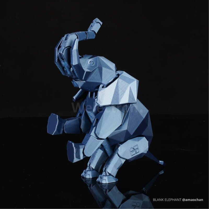 Bambu Lab PLA Metal Filament auf Spule 13600 Cobalt Blue Metallic