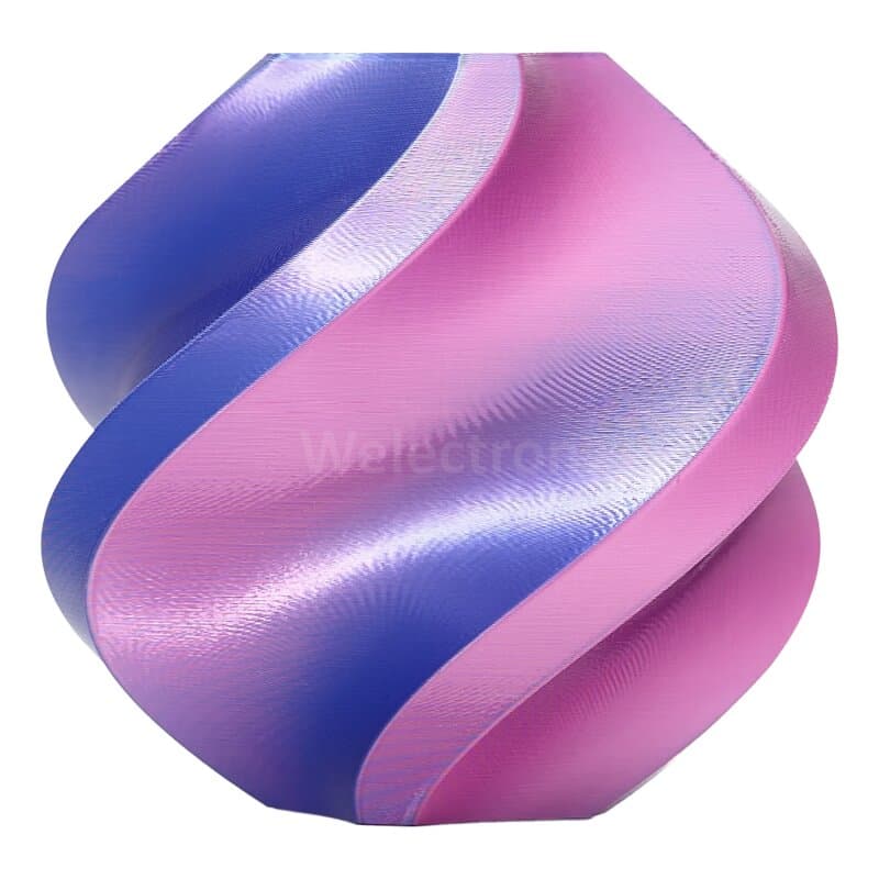 Bambu Lab PLA Silk Multi-Color Filament auf Spule 13903 Neon City