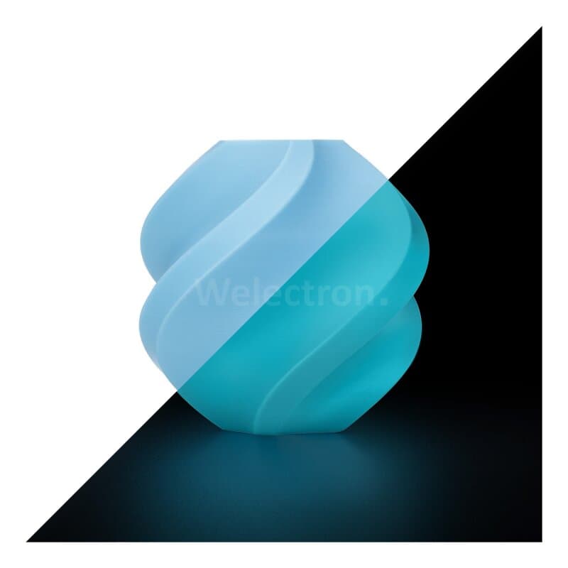 Bambu Lab PLA Glow Filament auf Spule 15600 Blue