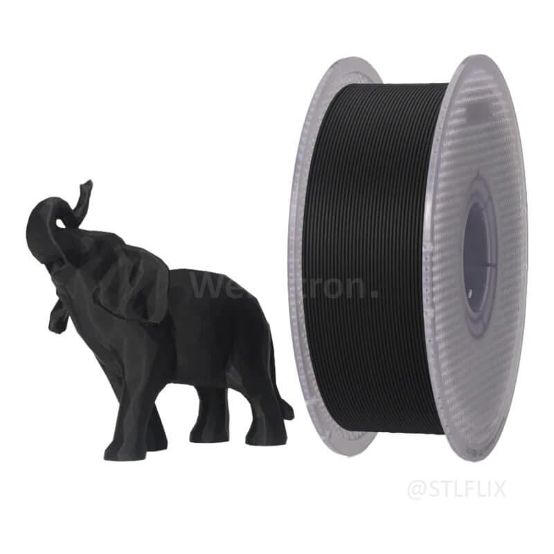 Bambu Lab PLA-CF Filament auf Spule 14100 Black