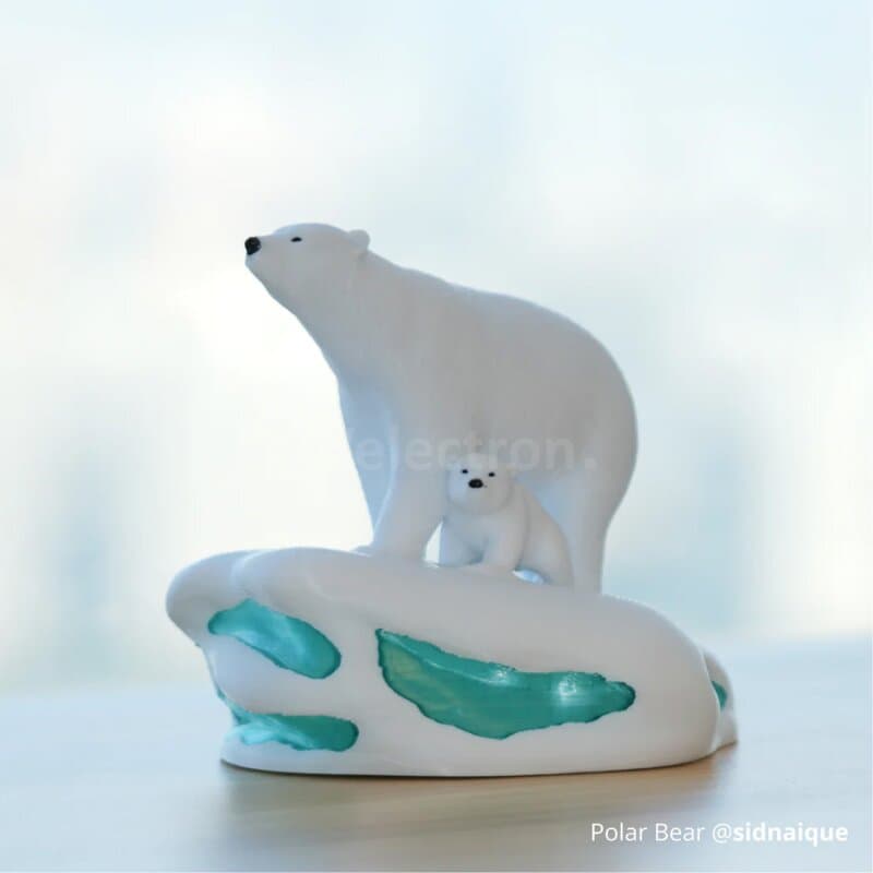 Bambu Lab PETG Translucent Refill Filament 32501 Teal