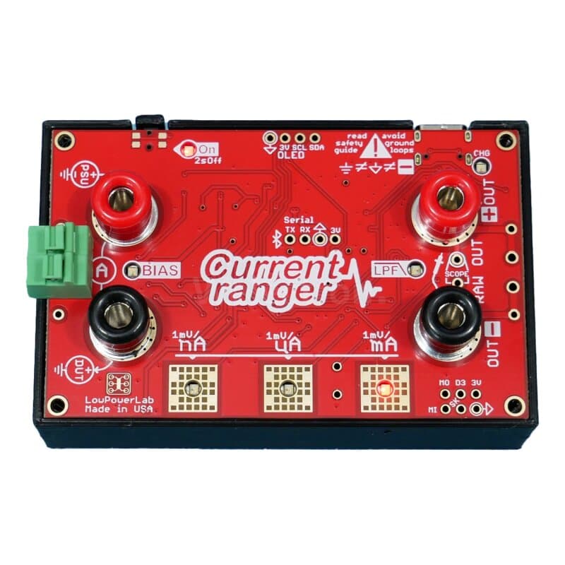 LowPowerLab CurrentRanger R3 MK6 Strom-Messverstärker mit Display