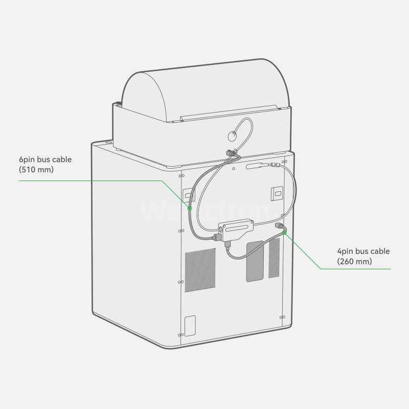 Bambu Lab CAB003 P1/X1 Buskable - 6pin 510 mm
