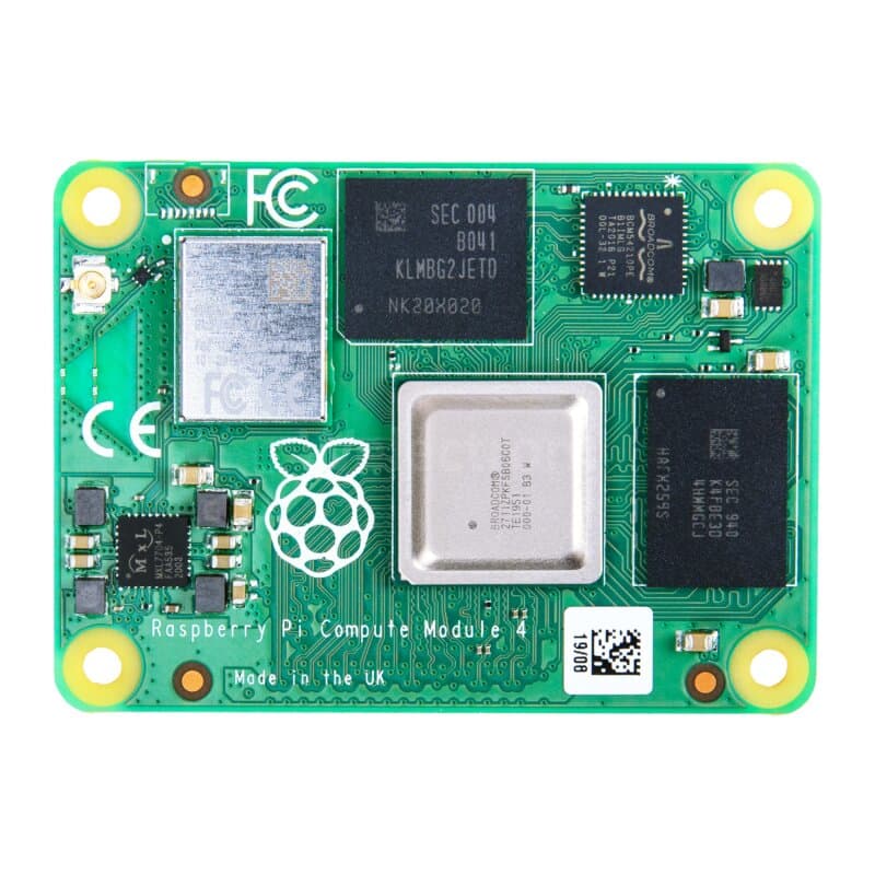 Raspberry Pi Compute Module CM4102016 (16 GB, 2 GB RAM, WLAN) Extended Temperature Version
