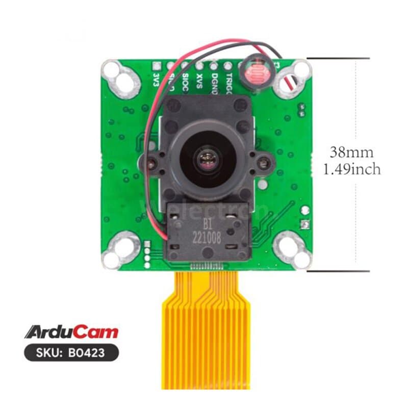 Arducam B0423 2MP Ultra Low Light STARVIS IMX462 Motorized IR-CUT Camera for Raspberry Pi