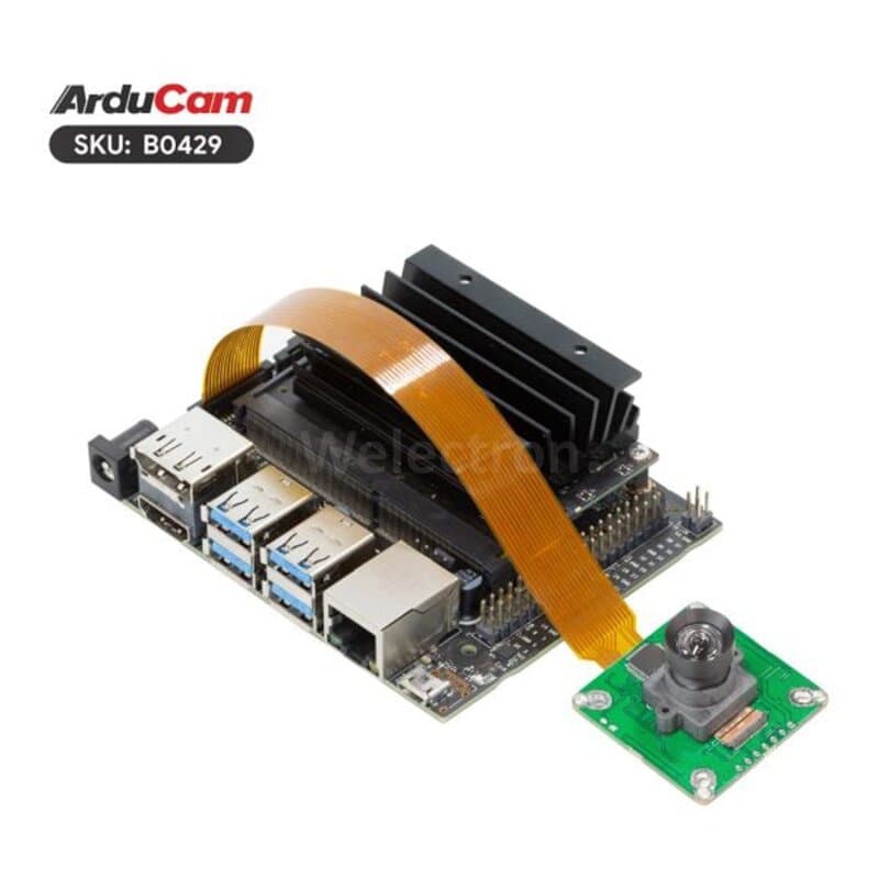 Arducam B0429 2.3MP AR0234 Color Global Shutter Camera for NVIDIA Jetson AGX Orin/Orin Nano/Orin NX