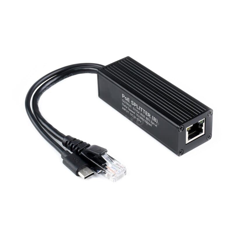 Waveshare 27736 POE-SPLITTER-25W-TYPE-C