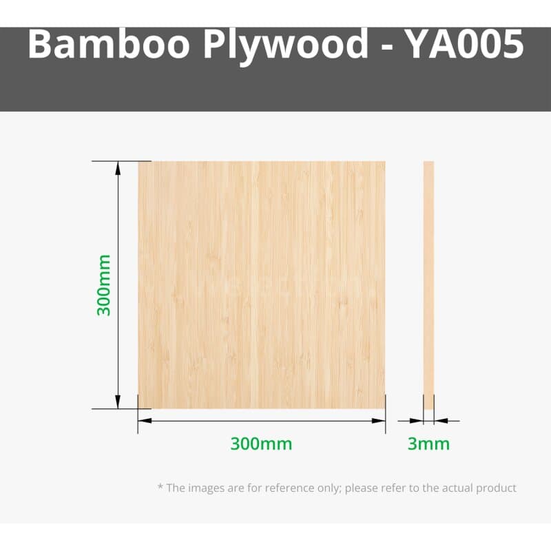 Bambu Lab B-YA005 3 mm Bamboo Board, 6er-Pack