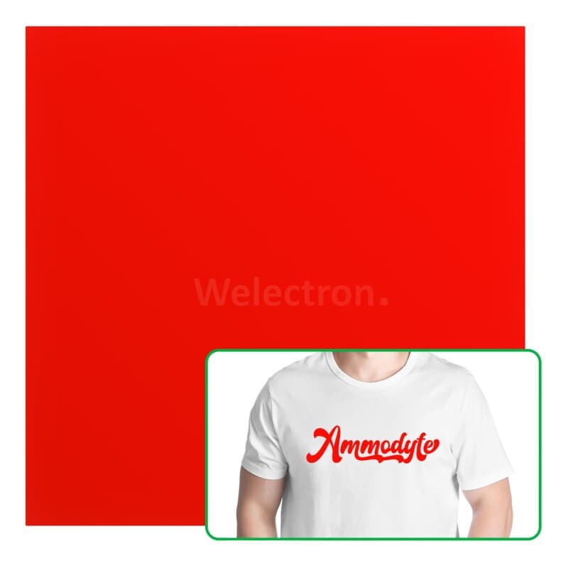 Bambu Lab B-YG002 Matte Heat Transfer Vinyl, 10er-Pack Red