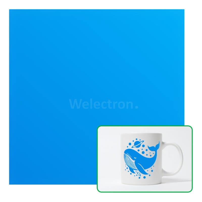 Bambu Lab B-YG016 Matte Removable Vinyl, 10er-Pack Blue