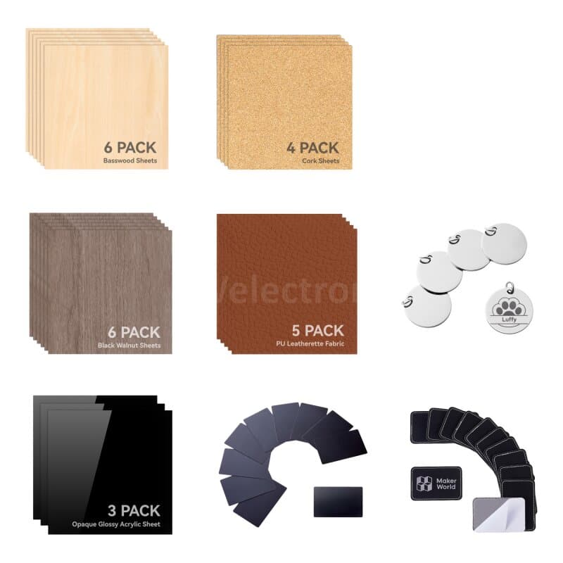 Bambu Lab Laser Material Starter Kit