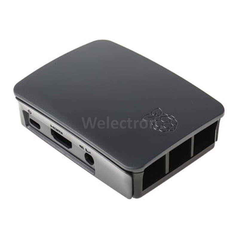 Offizielles Raspberry Pi 3 Gehäuse grau/schwarz