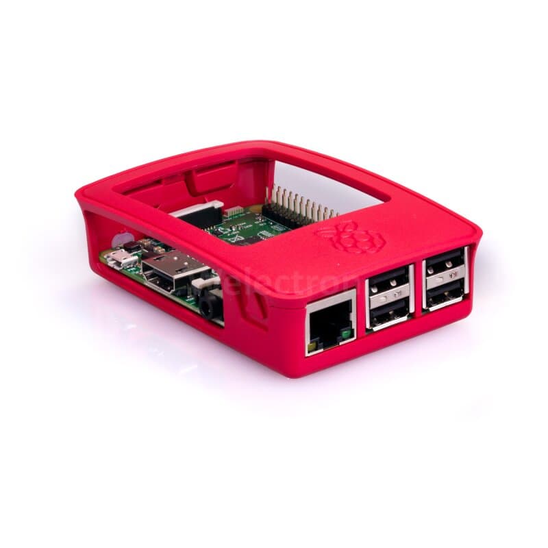 Offizielles Raspberry Pi 3 Gehäuse grau/schwarz