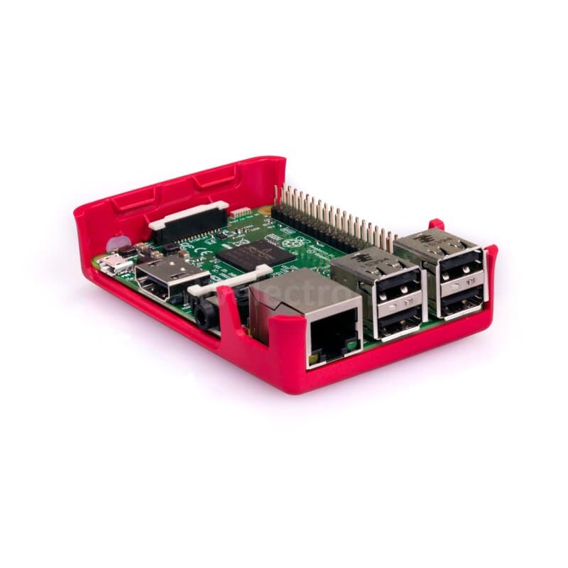 Offizielles Raspberry Pi 3 Gehäuse grau/schwarz